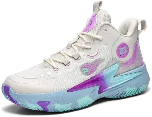 Womens Mens Basketball Shoes Breathable Comfortable Lightweight Fashion Athletic Sneakers Non Slip Outdoor Sport Shoe for Unisex