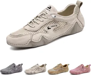 Women’S Outdoor Mesh Trail Shoes for Hiking & Walking Summer Sports Shoes Breathable Mesh Non-Slip Lightweight Casual Sneakers Italian Handmade Suede Ankle Boot