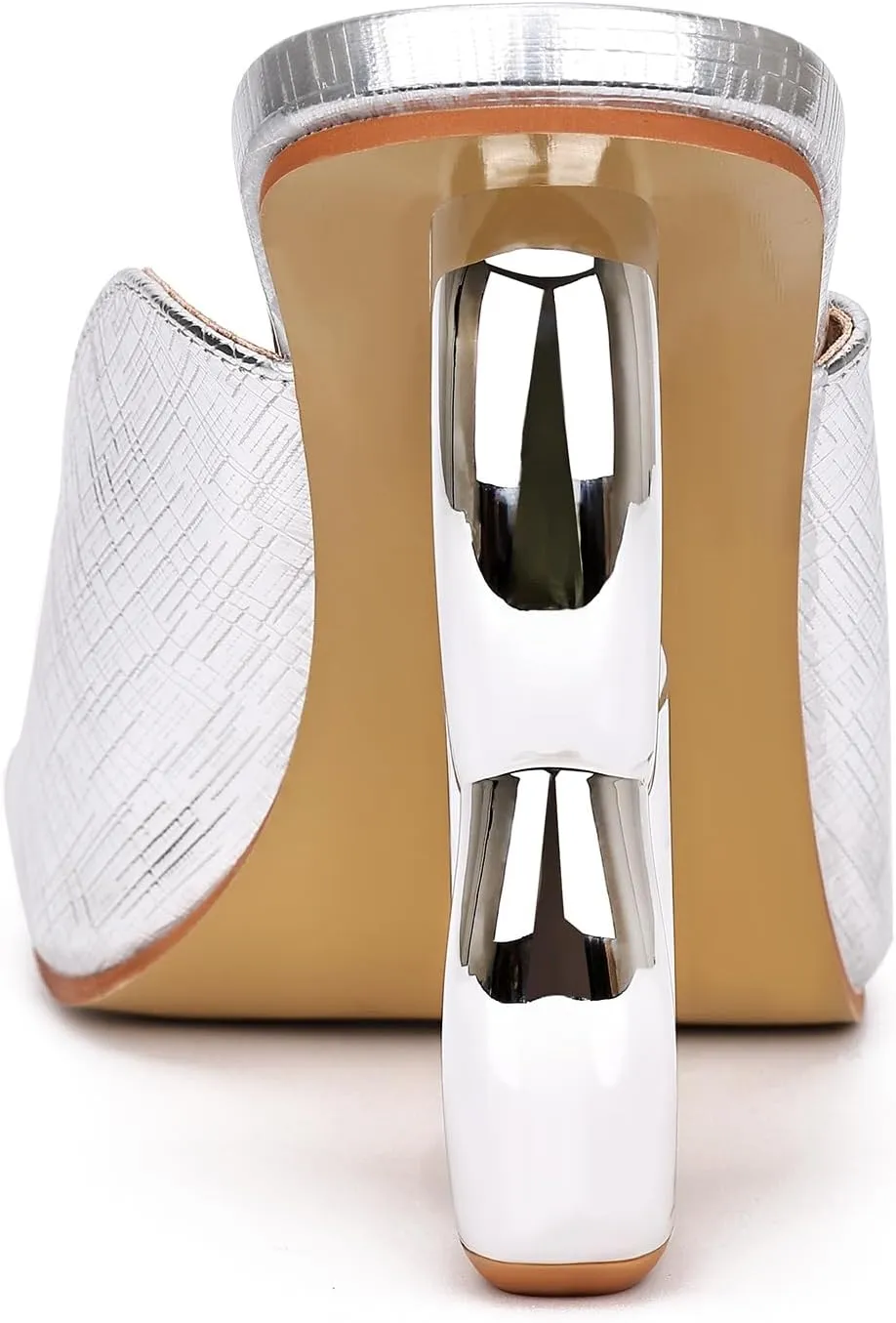 Women’s Sexy Open Toe High Chunky Heel Sandals Slip On Comfortable for Evening Party Walk Casual Summer Dress Pumps Shoes