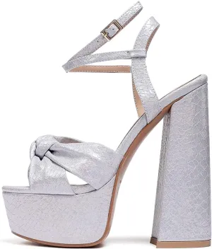 YODEKS Women's High Heels Sandals| Chunky Heel Platform Pumps| Peep Toe Ankle Strap Fashion Animal Print Summer Dress Shoes
